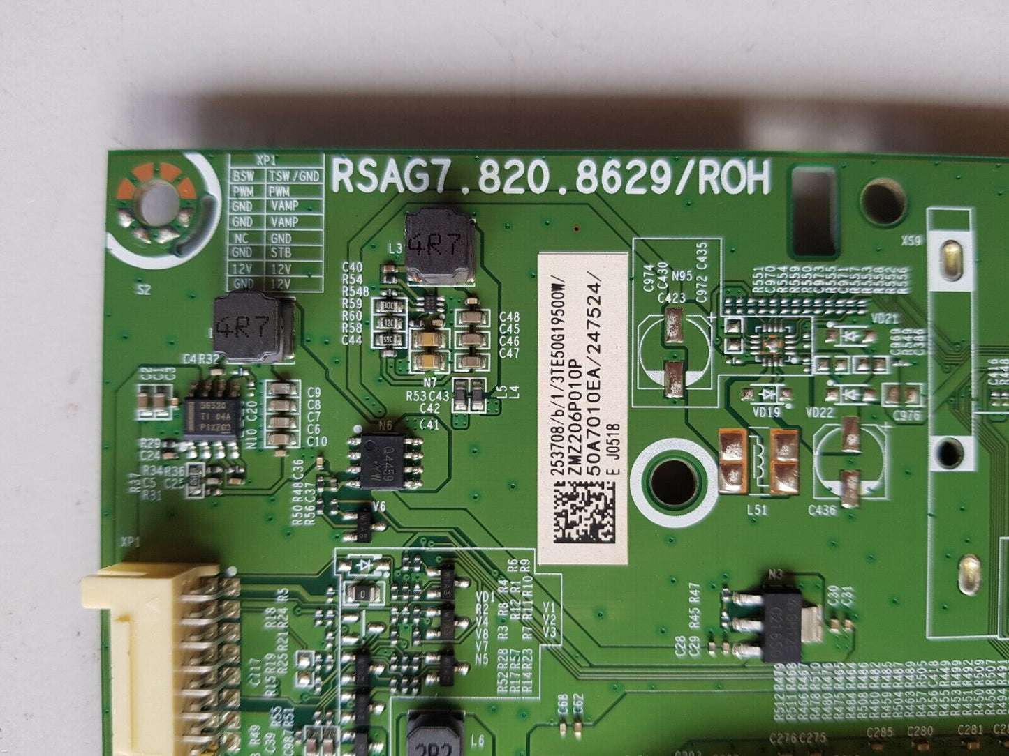 GENUINE HISENSE 50RG MAIN BOARD RSG7.820.8629 50A7010EA 253708