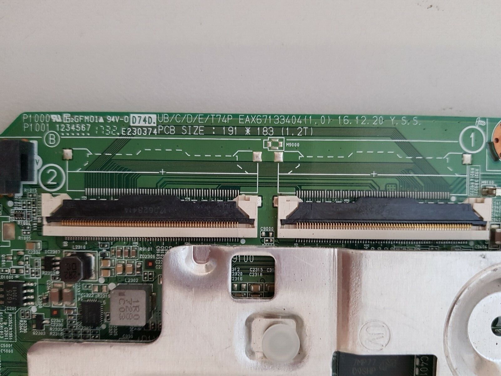 GENUINE LG 55UJ654 MAIN BOARD  64567502 EAX67133404(1.0) EBT64567502