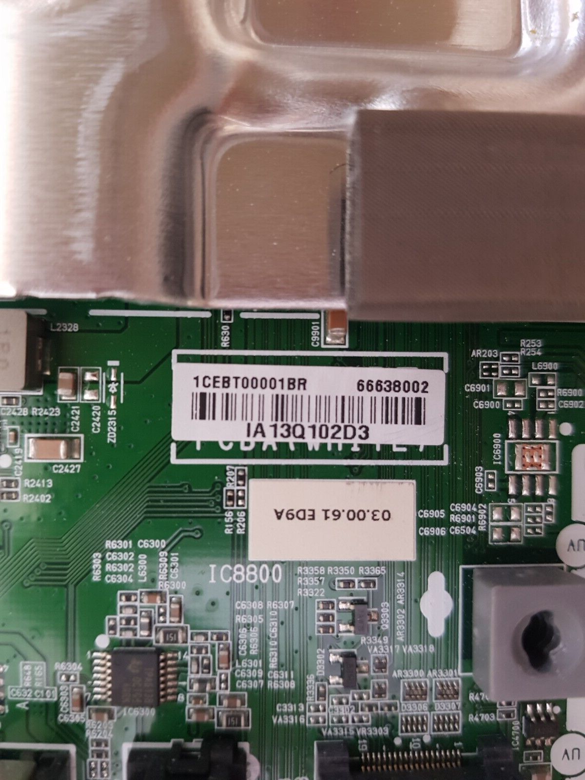 GENUINE LG 75UP8000PTB.AAUFLJD MAIN BOARD 66638002 EAX69462206 (1.0)