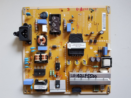 GENUINE LG 42LF5500 POWER SUPPLY BOARD LGP3942D-15CH1 EAX66203001 (1.6)