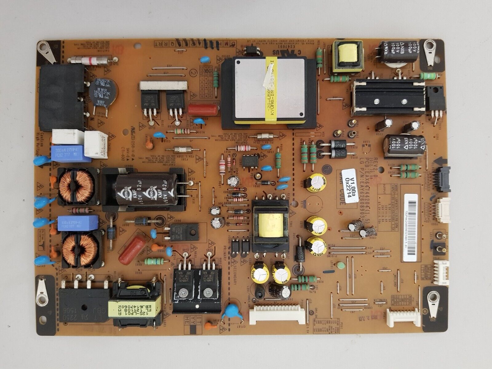 GENUINE LG 42LM6410 47LM6410 POWER SUPPLY BOARD EAY62608903 EAX64744204 1.5