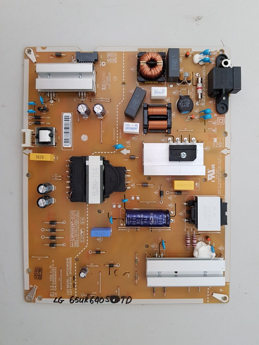 GENUINE LG 65UR640S0TD POWER SUPPLY BOARD EAX69501602 1.0 EAY65895532