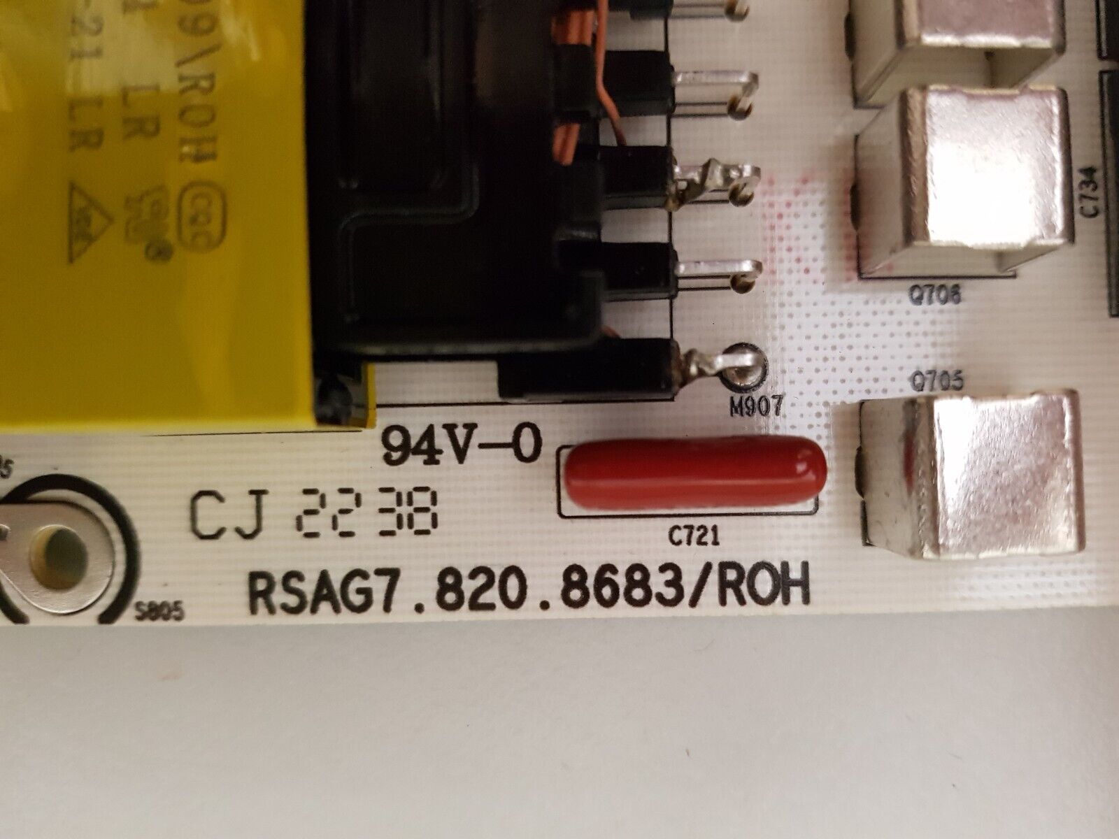 GENUINE HISENSE 75R6 POWER SUPPLY BOARD HLL-8683WB 246033 RSAG7.820.8683