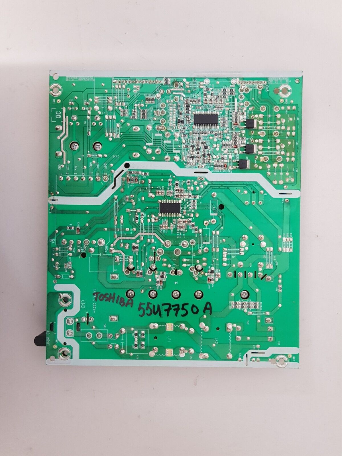 GENUINE TOSHIBA 55U7750A POWER SUPPLY BOARD 5835-L5L01P-W000 168P-L5L01P-W0