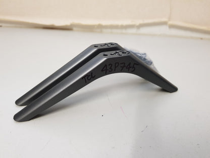 GENUINE TCL 43P745 L&R FEET & SCREWS