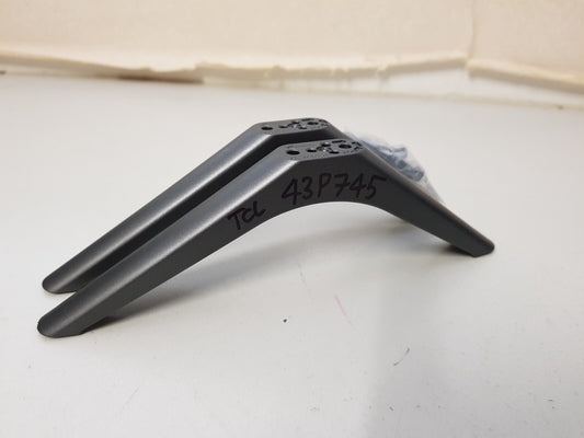 GENUINE TCL 43P745 L&R FEET & SCREWS