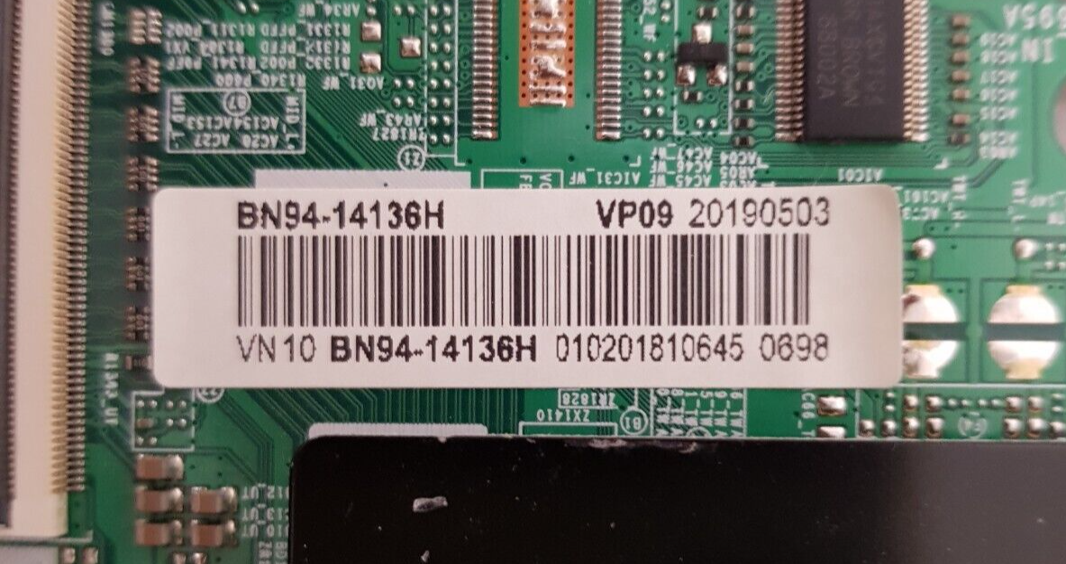 GENUINE SAMSUNG QA55Q60RAW XXY (VER FA01) MAIN BOARD BN94-14136H BN41-02695A