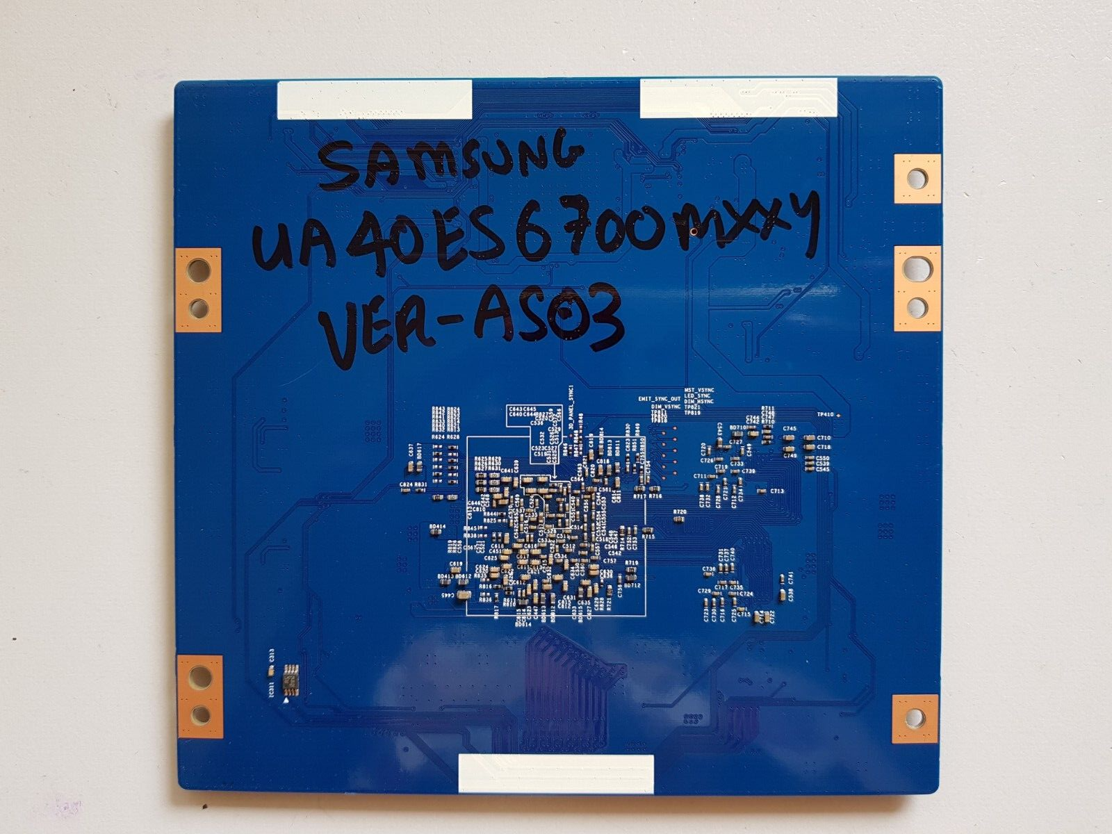 GENUINE SAMSUNG UA40ES6700 VER AS03 T-CON BOARD 5540T07C01 T400HVN01.1 40T07-C04