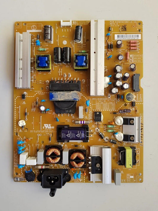 GENUINE LG 50LB6500 POWER SUPPLY BOARD EAY63072001 EAX65423801 2.1