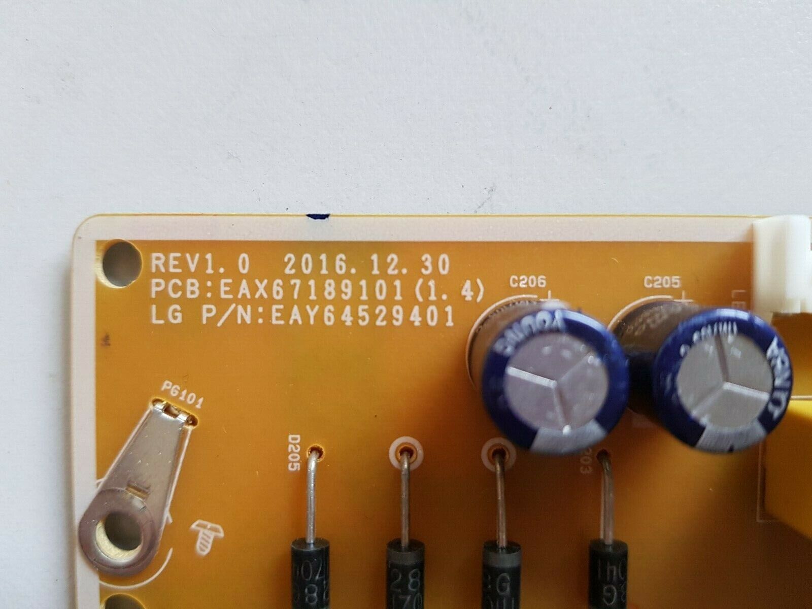 GENUINE LG 55UJ634T POWER SUPPLY BOARD EAY64529401 EAX67189101 LGP55DJ-17U1