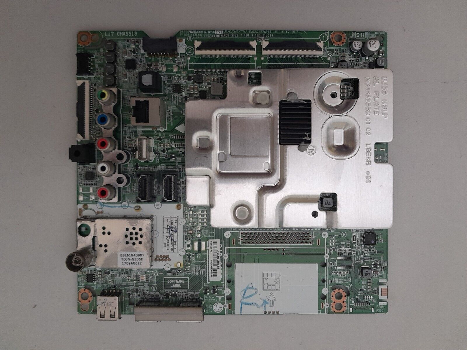 GENUINE LG 43UJ654T -TD.AAUYLJD MAIN BOARD 64463103 EAX67133404 1.0