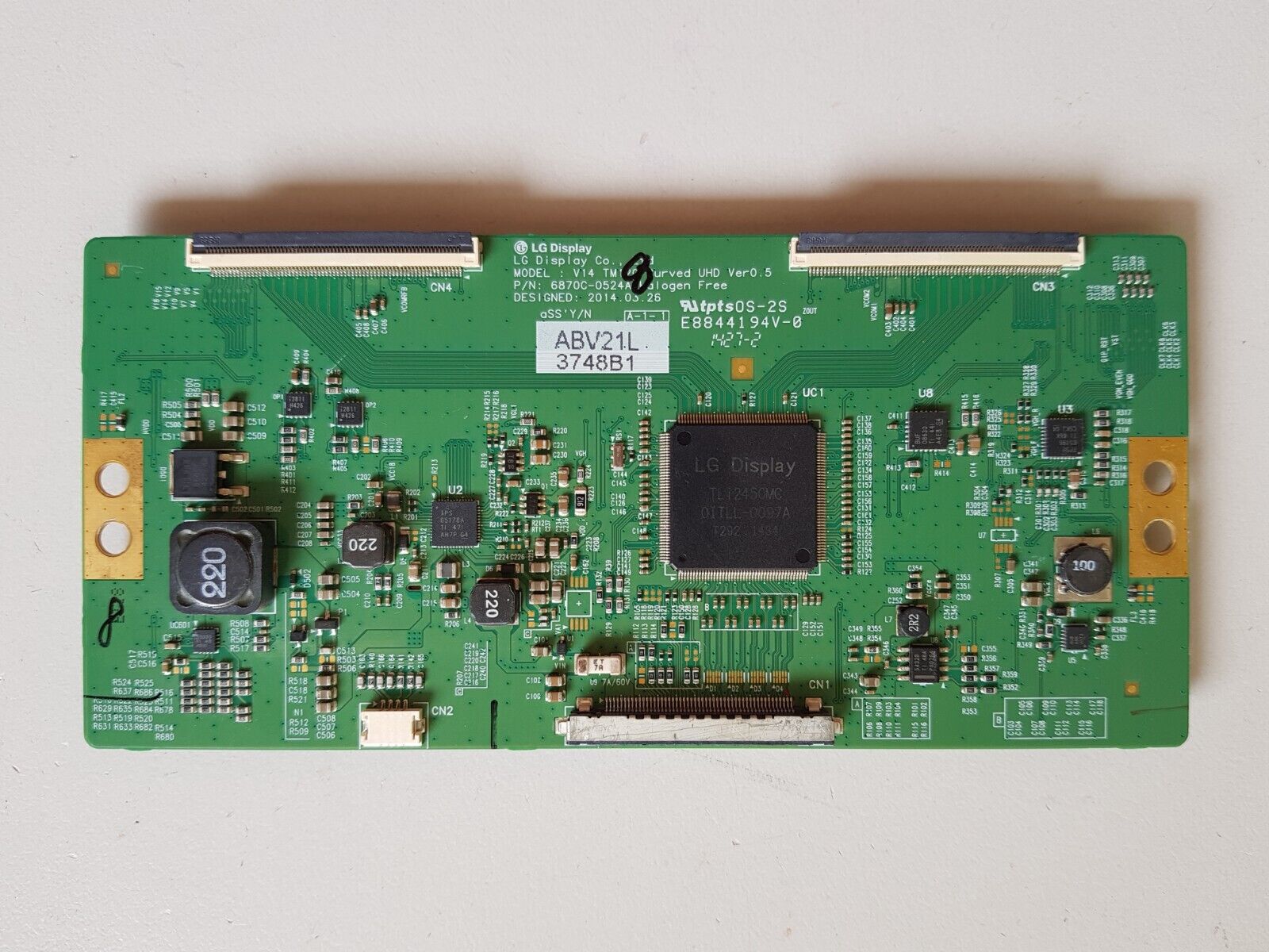 GENUINE LG 65UC970T T-CON BOARD 6871L-3748B 6870C-0524A