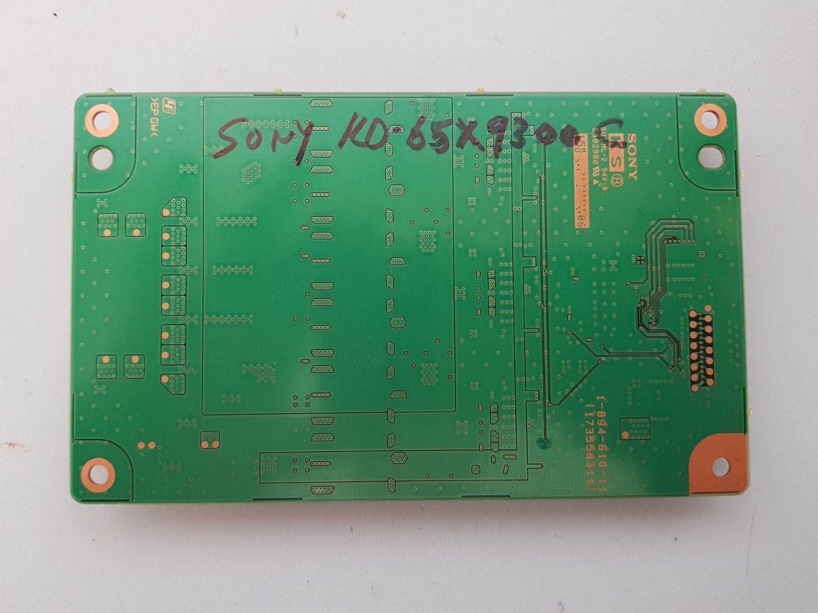 GENUINE SONY KD-65X9300C KS BOARD A2068389A 1-894-610-11