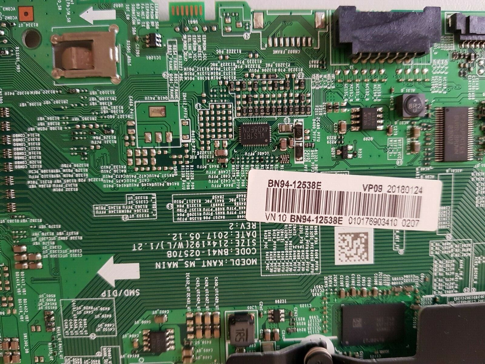 GENUINE SAMSUNG UA55MU7000WXXY (VER-FA01) MAIN BOARD BN94-12538E BN41-02570B