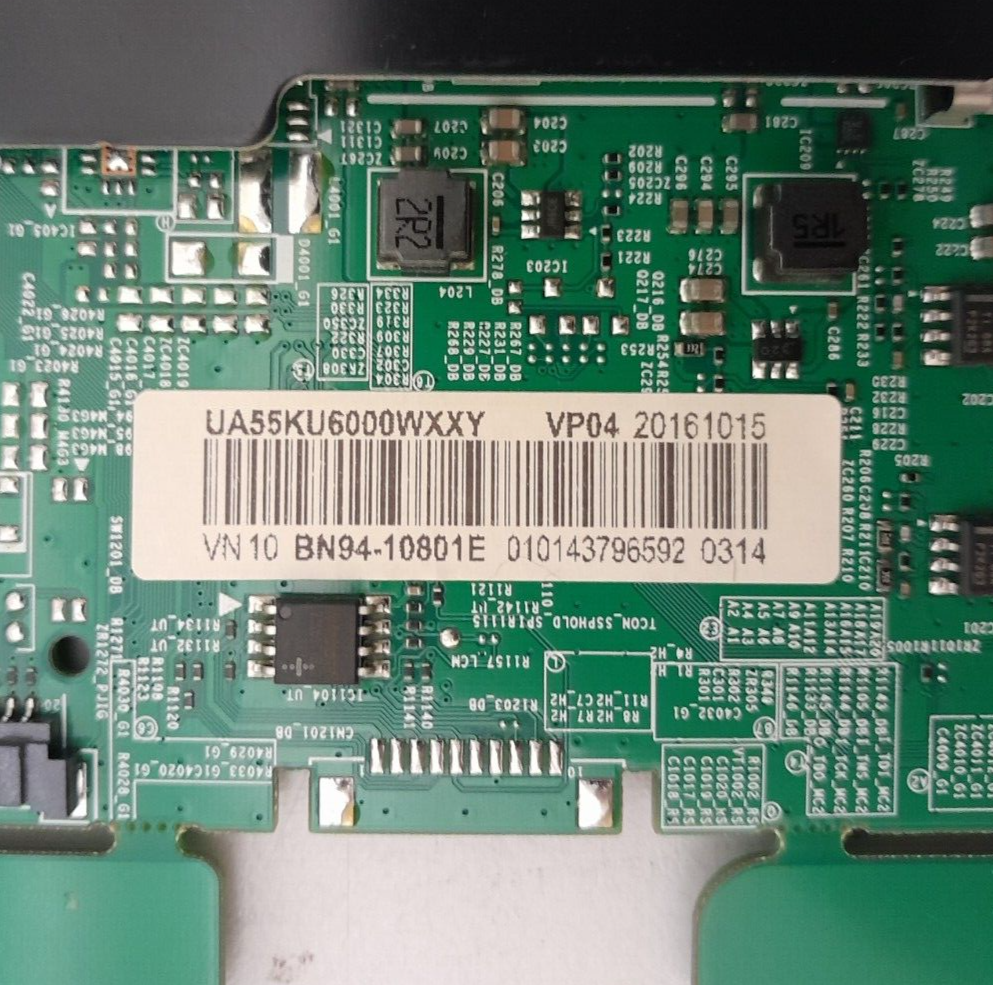 GENUINE SAMSUNG UA55KU6000 WXXY MAIN BOARD BN94-10801E BN41-02528A