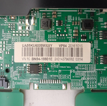GENUINE SAMSUNG UA55KU6000 WXXY MAIN BOARD BN94-10801E BN41-02528A