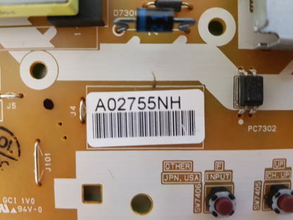 GENUINE PANASONIC TC-L32X5 POWER SUPPLY BOARD TNPA5596 (3)[P]