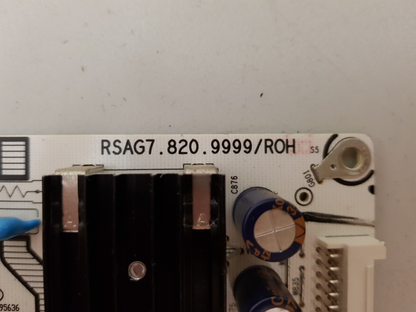 GENUINE HISENSE 50A7HAU POWER SUPPLY BOARD RSAG7.820.9999 HLL-9999WG 303266