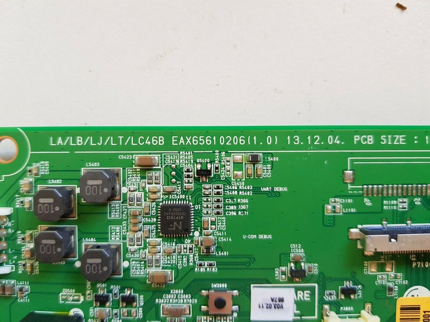 GENUINE LG 42LB5820 MAIN BOARD EBT62981001 EBU62448901 EAX65610206
