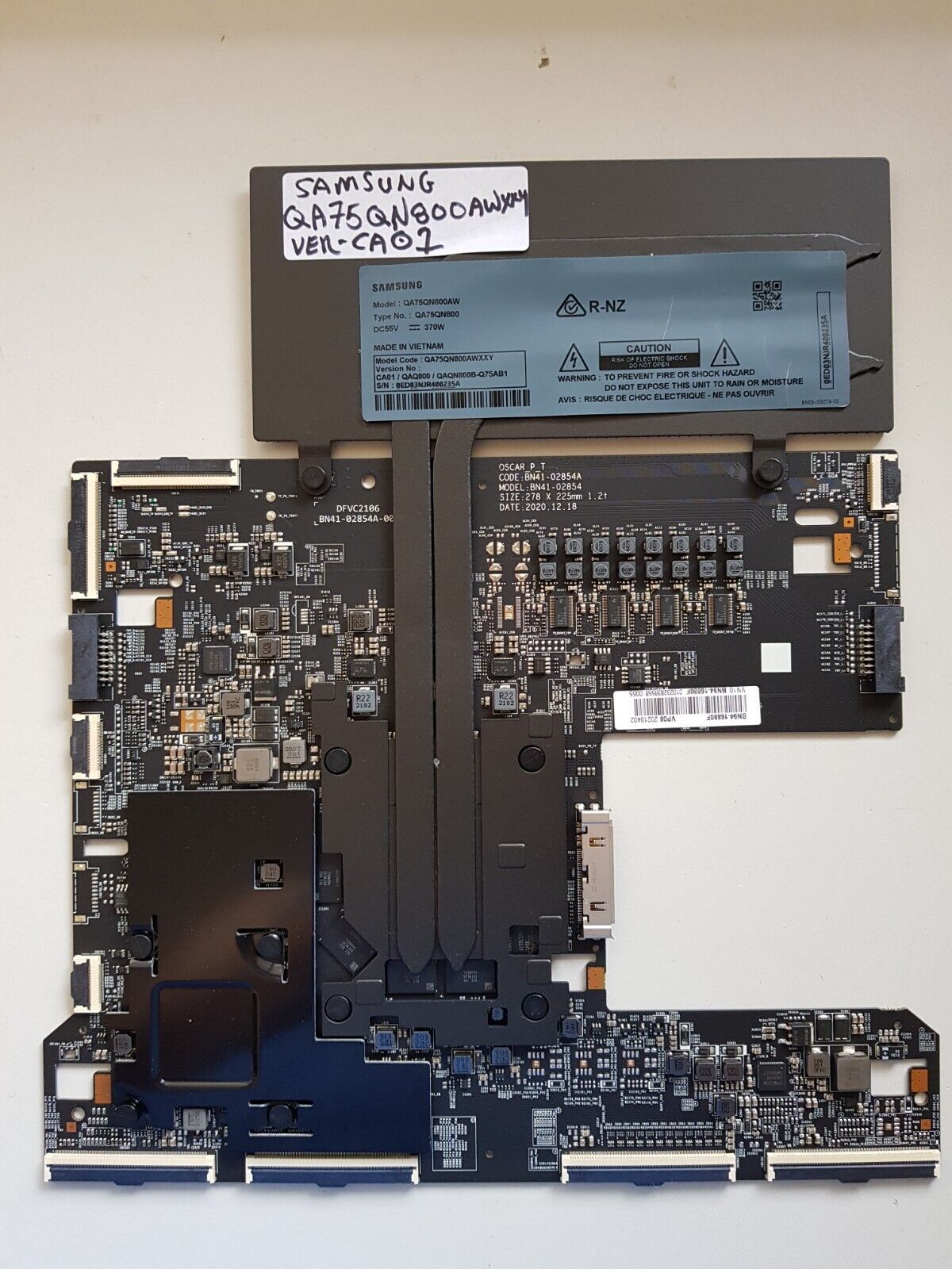 GENUINE SAMSUNG QA75QN800AW (VER CA01) MAIN BOARD BN94-16880F BN41-02854A