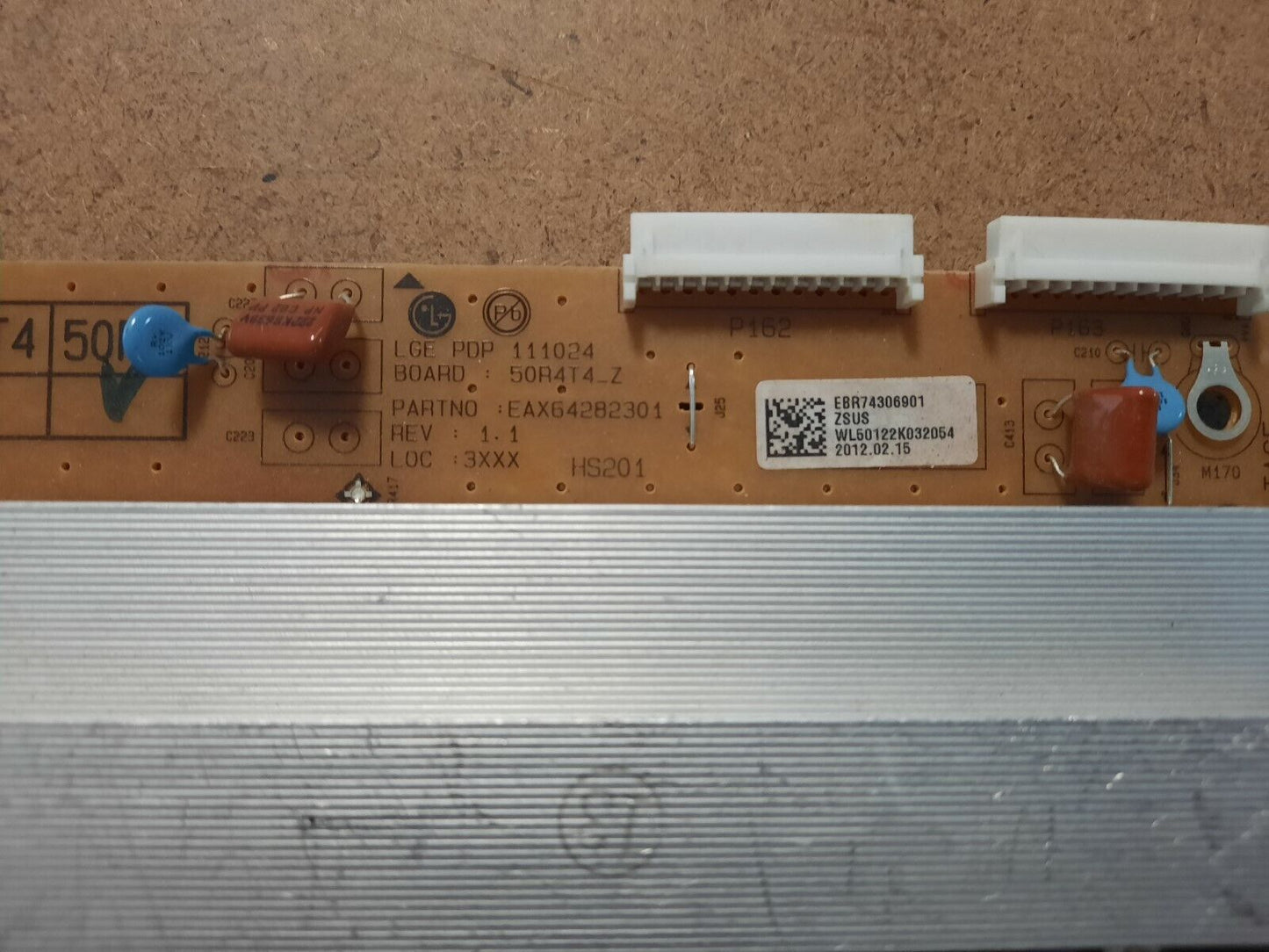 GENUINE LG 50PA6500 Z-Sustain Board - EBR74306901 EAX64282301