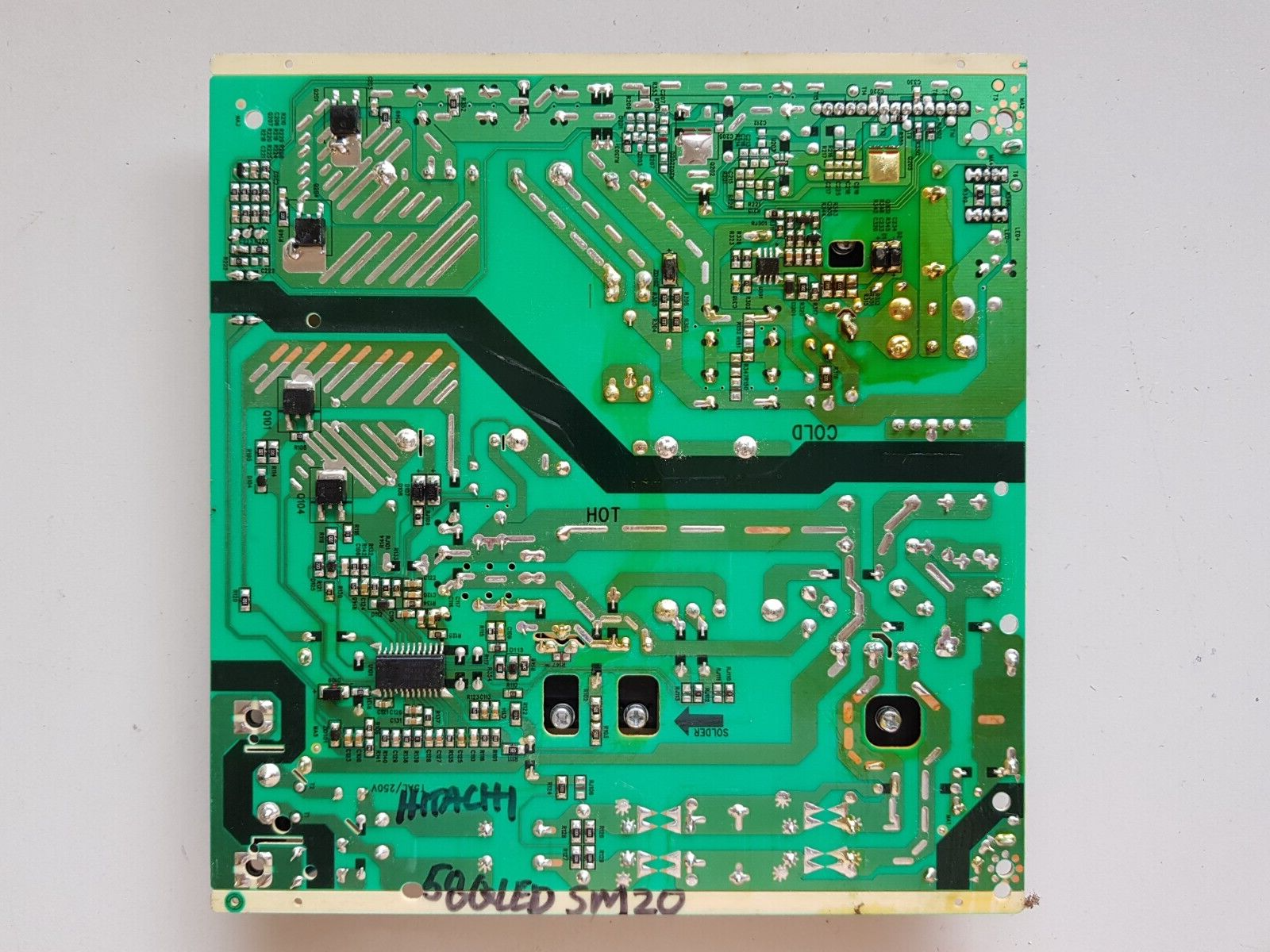 GENUINE HITACHI 58QLEDSM20 POWER SUPPLY BOARD TV6505-ZC02-01
