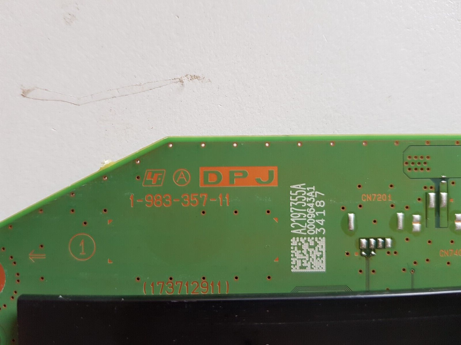 GENUINE SONY 55A9F  DPJ BOARD 1-983-357-11 A2197355A 34187 173712911