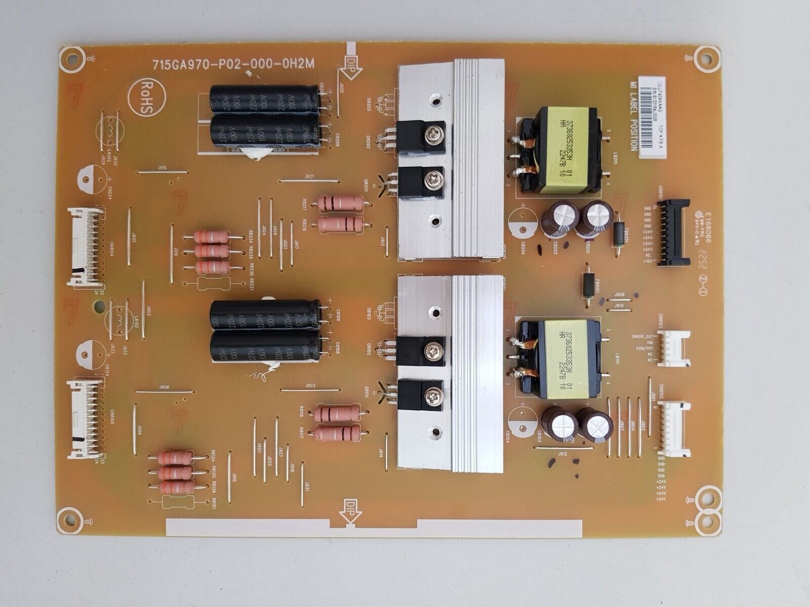 GENUINE PHILIPS 75BDL4550D DISPLAY POWER SUPPLY BOARD 715GA970-P02-000-0H2M