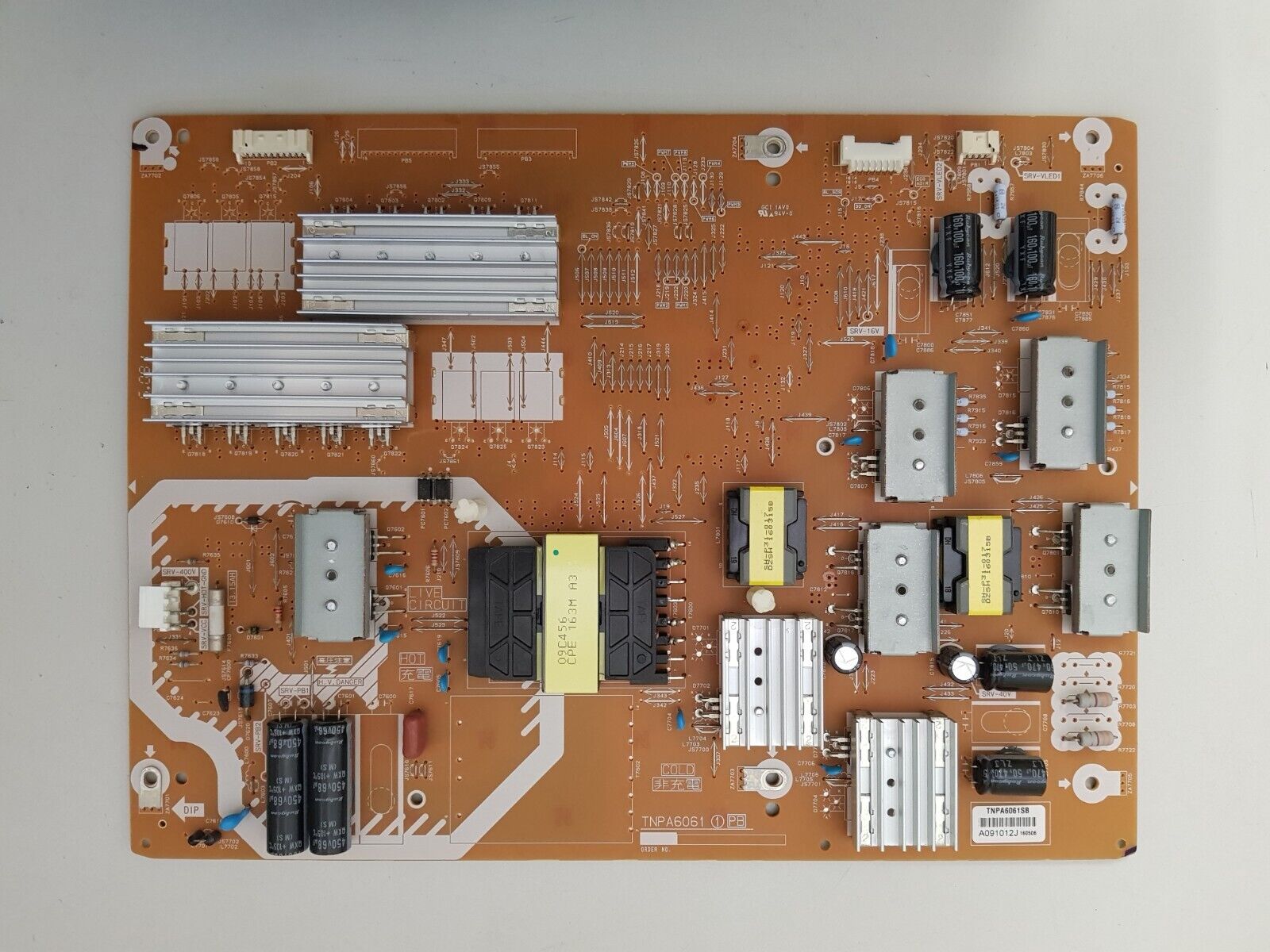 GENUINE PANASONIC TH65DX640A POWER SUPPLY BOARD TNPA6061 (1)[PB]