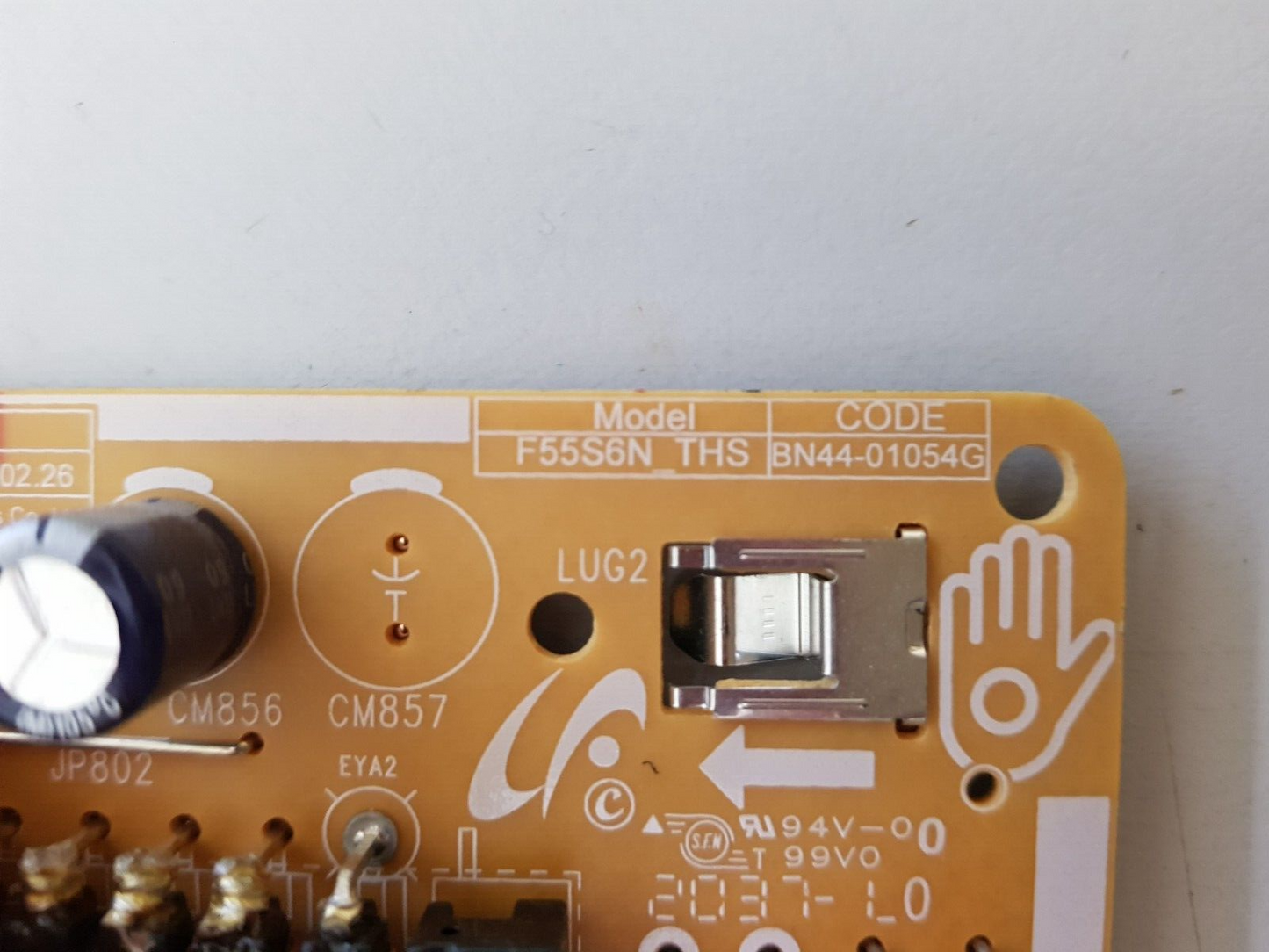 GENUINE SAMSUNG LH50QETELGCXXY POWER SUPPLY BOARD BN44-01054G F55S6N_THS
