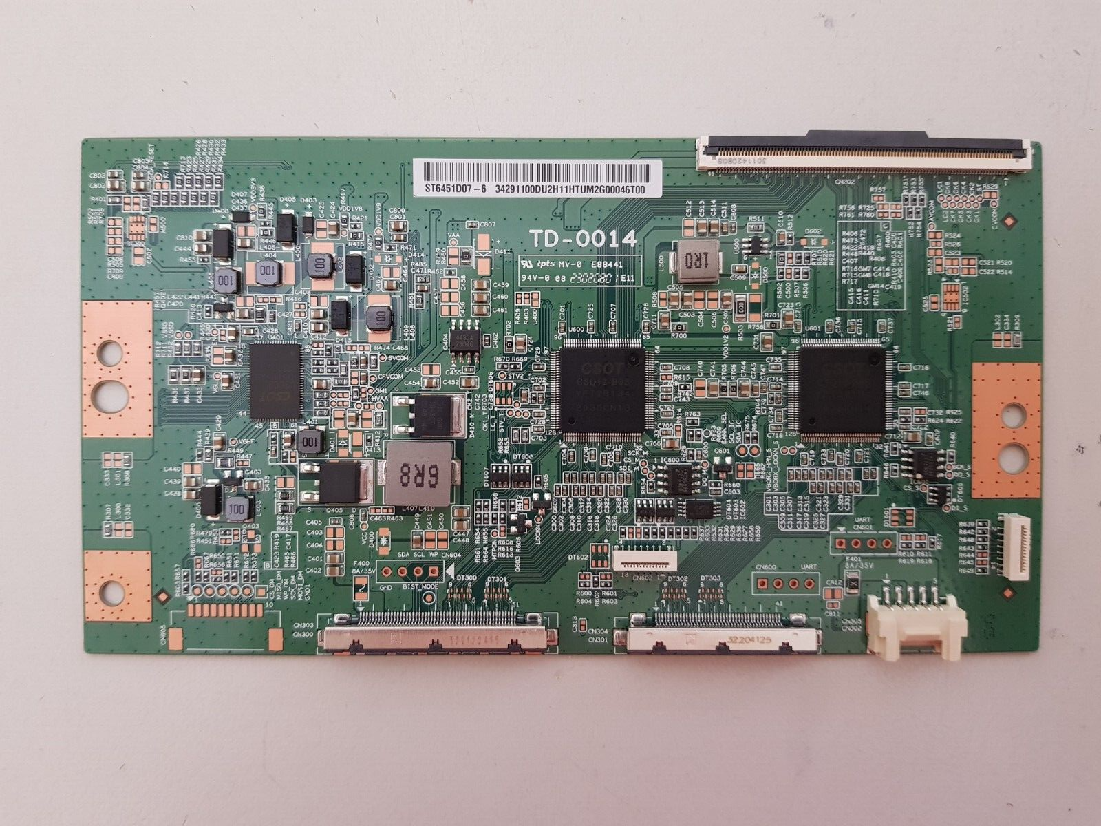 GENUINE SONY XR65X90L T-CON BOARD TD-0014 ST6451D07-6