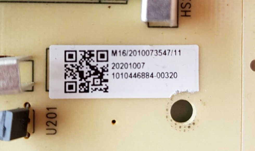 GENUINE HITACHI 58QLEDSM20 POWER SUPPLY BOARD TV6505-ZC02-01