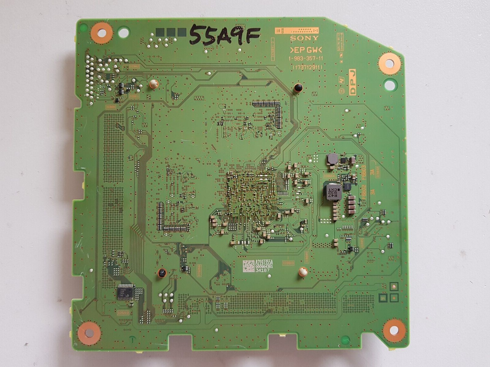 GENUINE SONY 55A9F  DPJ BOARD 1-983-357-11 A2197355A 34187 173712911