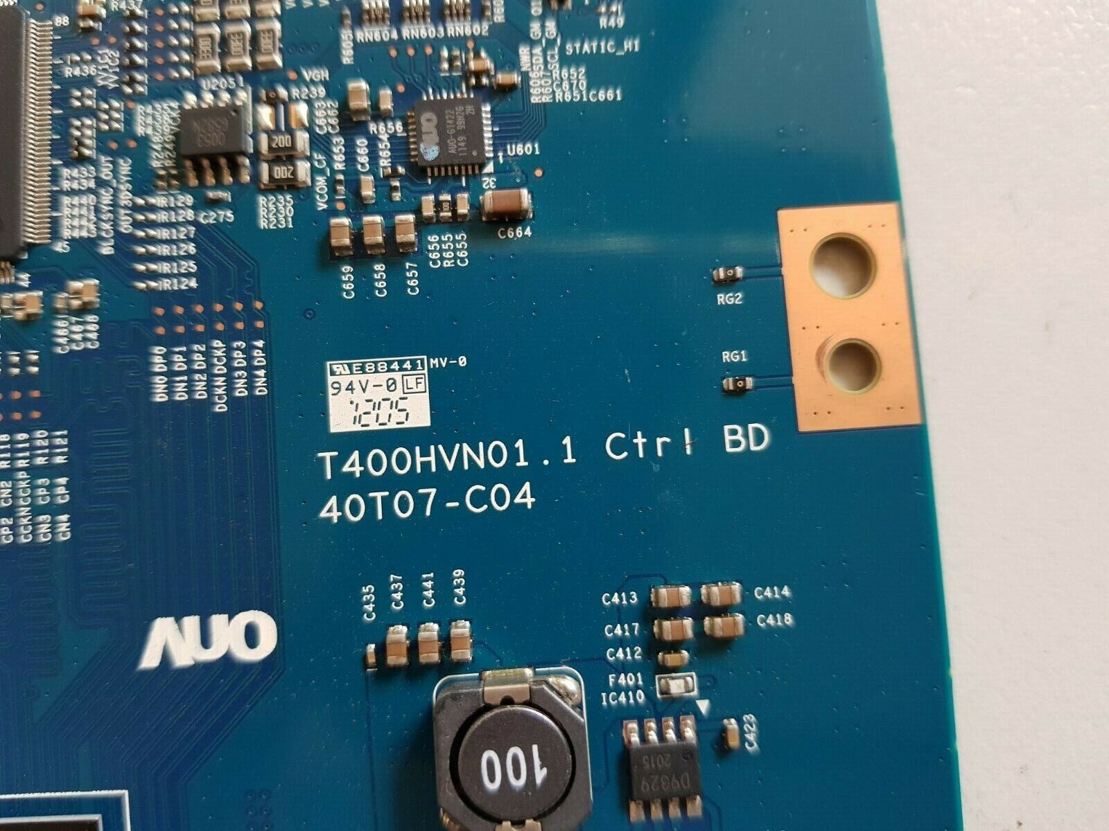 GENUINE SAMSUNG UA40ES6800 (VER-AD01) T-CON BOARD BN96-21567A T400HVN01.1