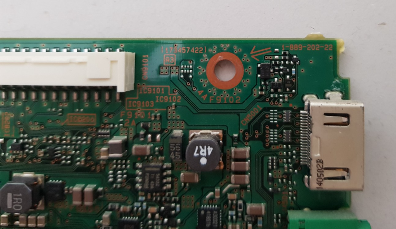 GENUINE SONY KD- 60W800B MAIN BOARD & TUS BOARD A2037449B BAXL & A1998222B TUS