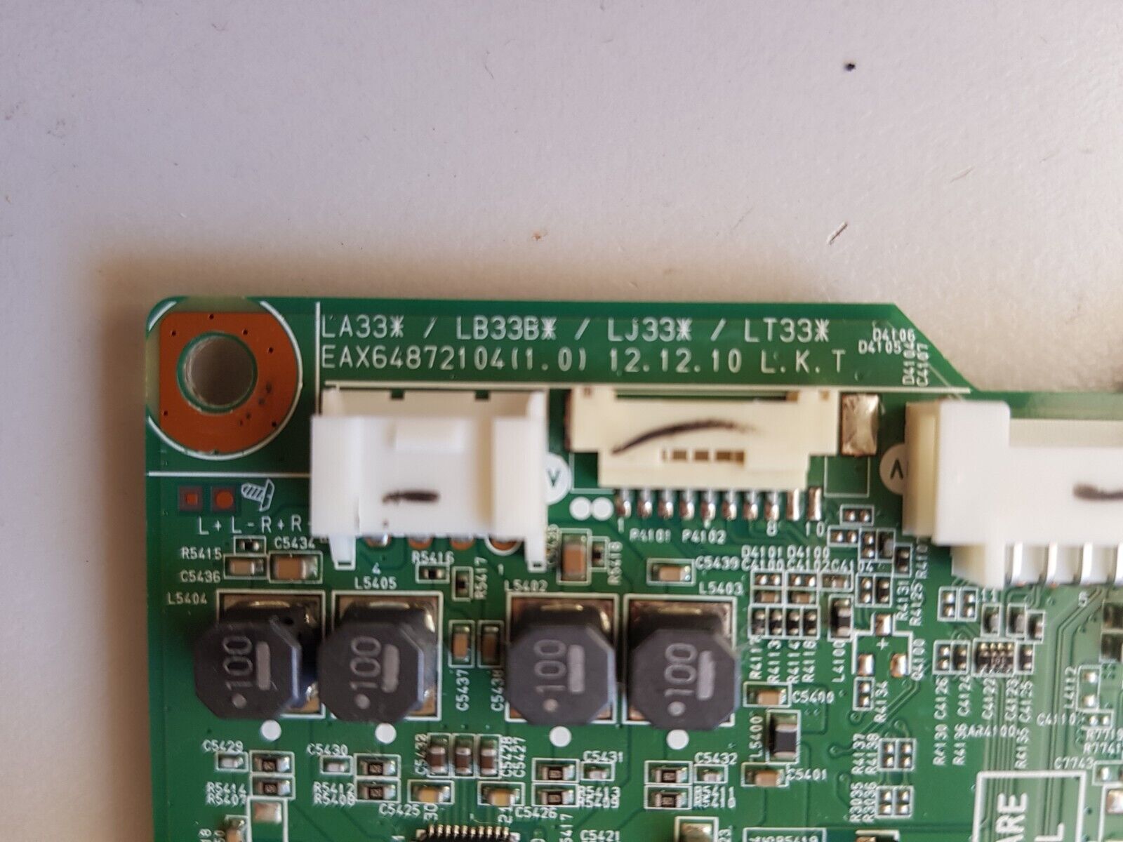 GENUINE LG 50LA6230-TB.AAUYLJD MAIN BOARD EAX64872104 (1.0)