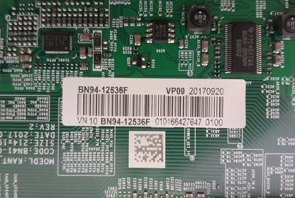 GENUINE SAMSUNG UA65MU9000 WXXY (VER AA01) MAIN BOARD BN94-12536F BN41-02570B