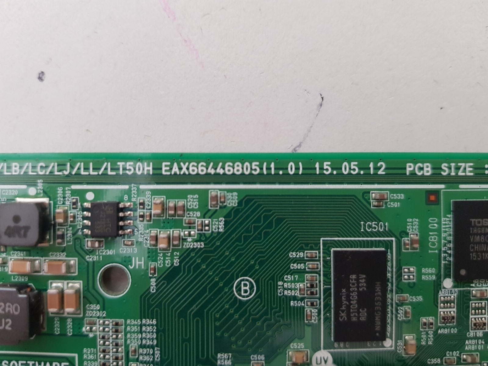 GENUINE LG 43LF5900 -TB.AAUYLJD MAIN BOARD EAX66446805 1.0 EBT64134210