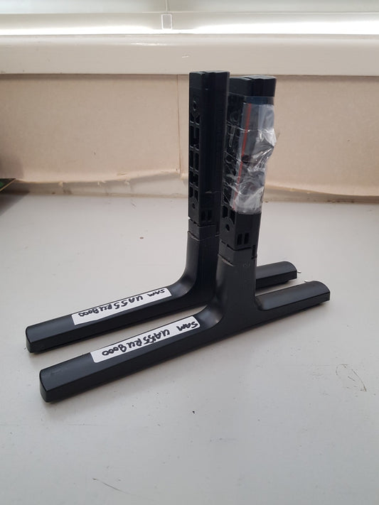 SAMSUNG UA55RU8000 L&R FEET & SCREWS