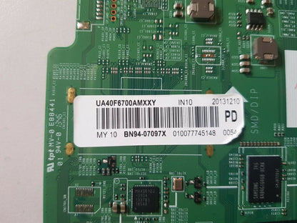 GENUINE SAMSUNG UA40F6700AMXXY (VER UU04) MAIN BOARD BN94-07097X BN41-01958B