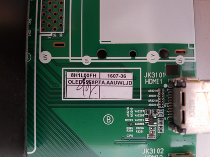 GENUINE LG OLED 65E8PTA .AAUWLJD MAIN BOARD 65284102 EAX67685603 1.1