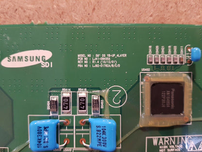 GENUINE Samsung PS59D550 Y-Buffer Upper Board - LJ92-01782A LJ41-09455A 