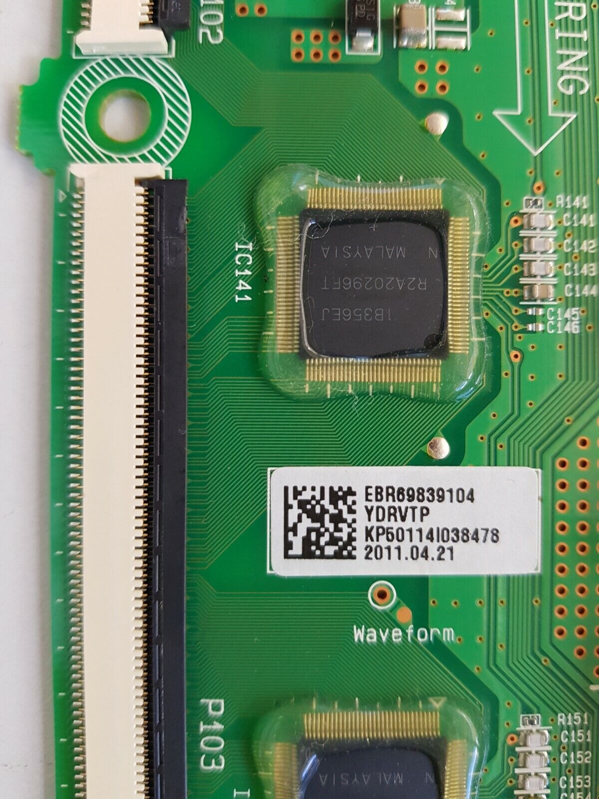 GENUINE LG 50PZ570 Y-DRIVER TOP BOARD EBR69839104 EAX62846502