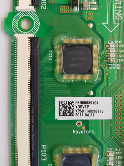 GENUINE LG 50PZ570 Y-DRIVER TOP BOARD EBR69839104 EAX62846502