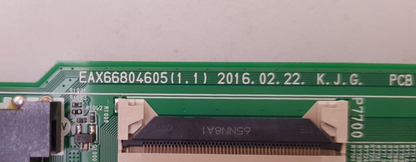 GENUINE LG 65UH652T TA.BAUWLJD MAIN BOARD 63650702 EAX66894605 (1.1) 82421901