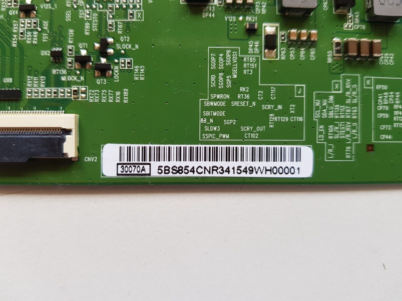GENUINE SAMSUNG UA65HU8500 (VER IS02) T-CON BOARD V650DK1-CQS1 BN96-30070A
