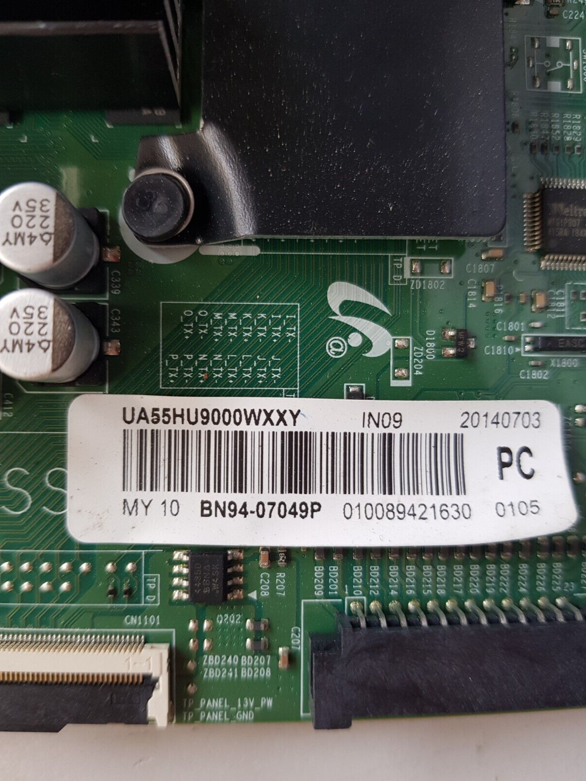 GENUINE SAMSUNG UA55HU9000WXXY MAIN BOARD BN94-07049P