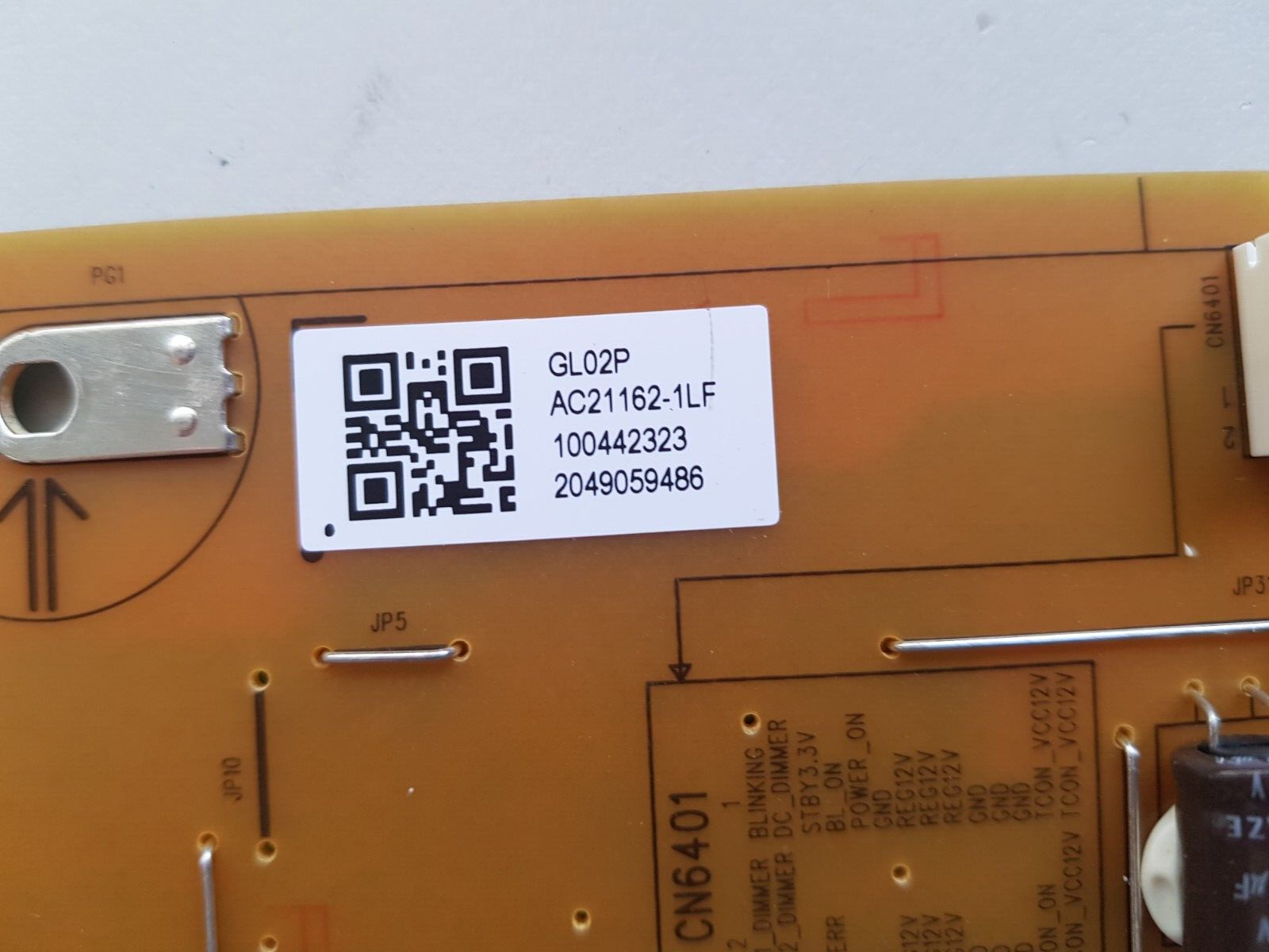 GENUINE SONY KD-65X8000H POWER SUPPLY BOARD [GL02P]  AC21162-1LF