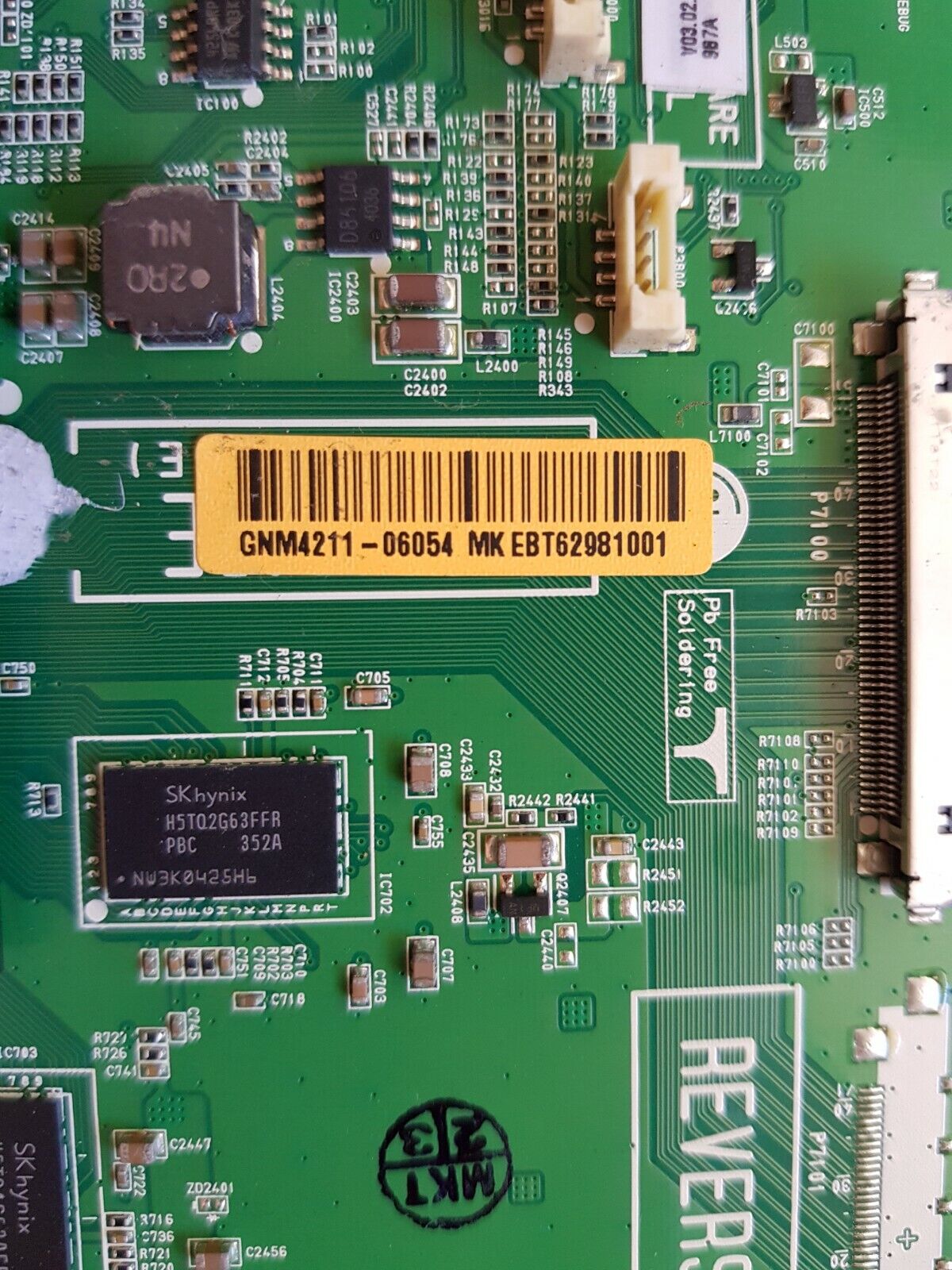 GENUINE LG 42LB5820 MAIN BOARD EBT62981001 EBU62448901 EAX65610206