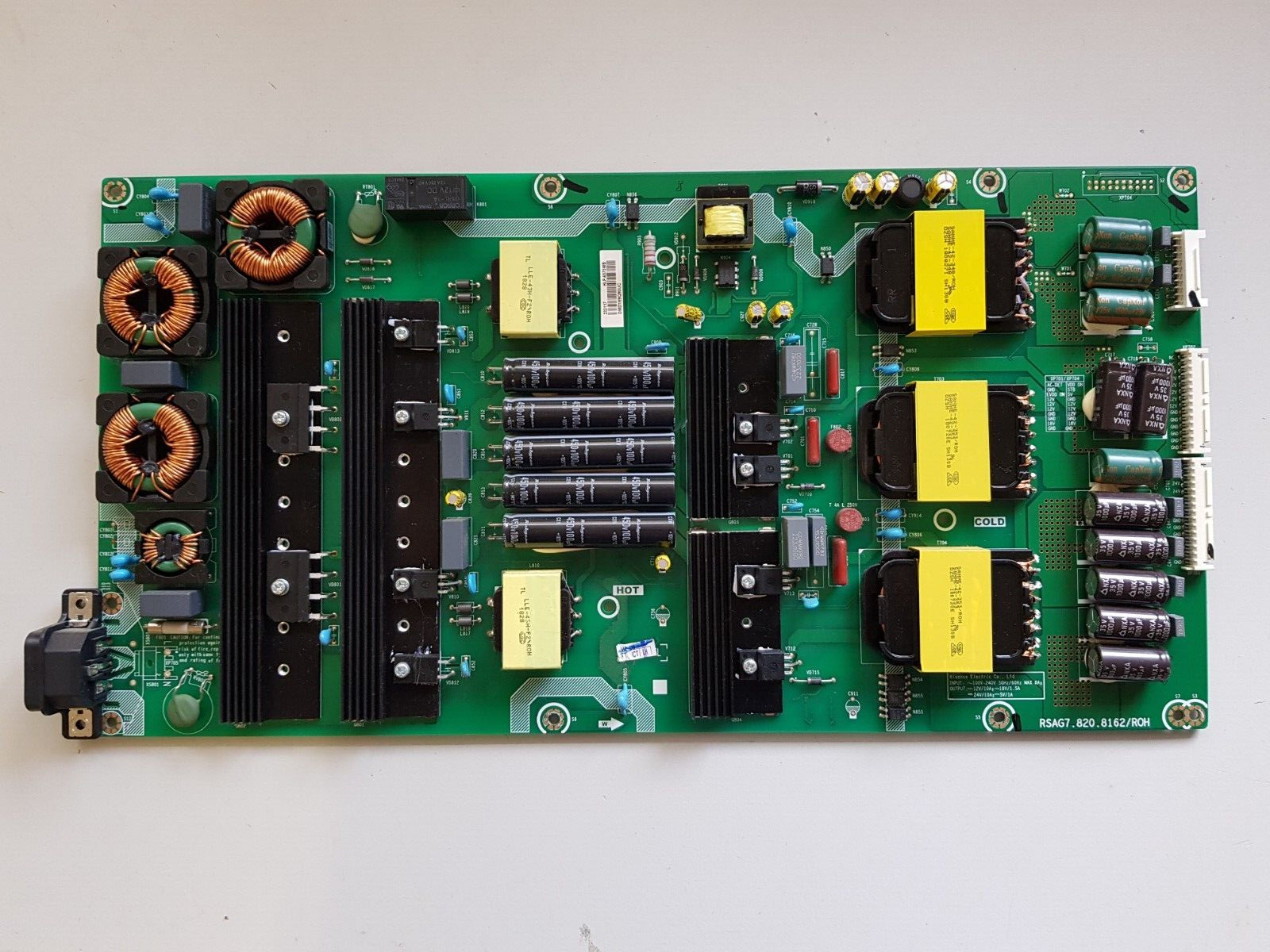 GENUINE HISENSE 65PX POWER SUPPLY BOARD  HLP-6575WB RSAG7.820.8162/ROH